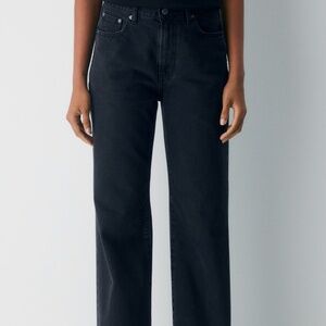 Denim Forum The Farrah Hi-Rise Wide Jean